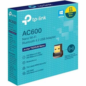 Adattatore combo Wi-Fi/Bluetooth TP-Link Archer - IEEE 802.11 a/b/g/n/ac - Bluetooth 4.2 - Dual Band - USB 2.0 - 2,40 GHz 