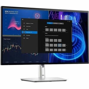 Dell UltraSharp U2424HE 24" Class Full HD LED Monitor - 16:9 - Silver - 23.8" Viewable - In-plane Switching (IPS) Technolo