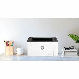 HP 1008a Desktop Wired Laser Printer - Monochrome - 20 ppm Mono - 1200 x 1200 dpi Print - Manual Duplex Print - 150 Sheets