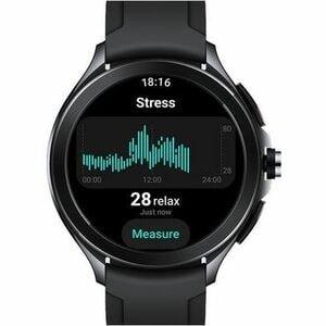 MI Watch 2 Pro Smart Watch - Black Case Color - Black Band Color - Stainless Steel Case Material - Fluoro Rubber Band Mate