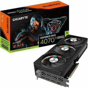 Gigabyte NVIDIA GeForce RTX 4070 Ti SUPER Graphic Card - 16 GB GDDR6X - 7680 x 4320 - 2.66 GHz Core - 256 bit Bus Width - 