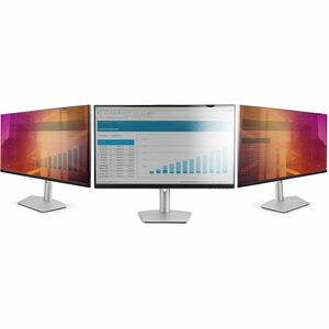 StarTech.com Plastic Privacy Screen Filter - Gold, Black - 1 - For 68.6 cm (27") Widescreen LCD Monitor - 16:9 - Blue Ligh