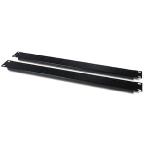 1U BLANKING PANEL KIT BLACK QTY 2