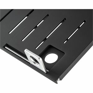 Atdec Mounting Tray for Notebook - Black - 45.7 cm (18") Screen Support - 8.16 kg Load Capacity