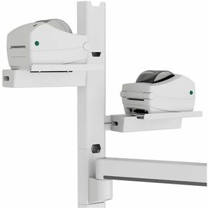 Printer Bracket for Wall Track - Large (White)