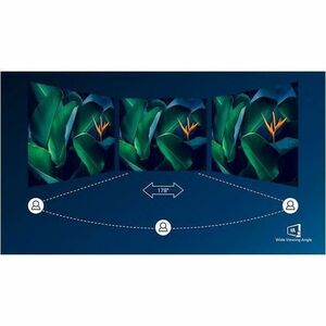 Monitor LED Philips 241V8LAB 609,6 mm (24,0") Class Full HD - 16:9 - Nero tessuto - 60,5 cm (23,8") Viewable - Vertical Al