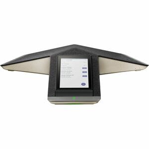 Poly Trio C60 IP Conference Station - Corded/Cordless - Wi-Fi, Bluetooth - Tabletop - Black - TAA Compliant - 3 x Total Li