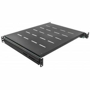 Intellinet 1U Montable en bastidor Rack para Bastidor, Gabinete, Servidor, Redes - Negro azabache - Acero - 35kg Capacidad