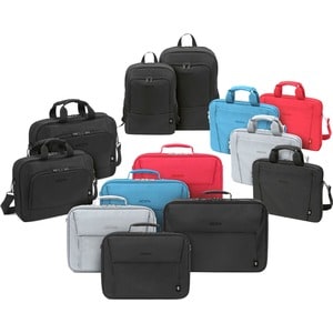 Dicota Eco Carrying Case for 33 cm (13") to 35.8 cm (14.1") Notebook - Black - 300D Polyethylene Terephthalate (PET) Body 