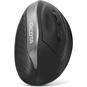 Dicota Relax Mouse - Radio Frequency - USB Type A - Optical - 5 Button(s) - Black - Wireless - 10 m - 1600 dpi - Scroll Wh