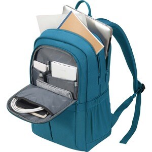 Dicota Eco SCALE Carrying Case (Backpack) for 33 cm (13") to 39.6 cm (15.6") Notebook, Tablet - Blue - Water Resistant - 6