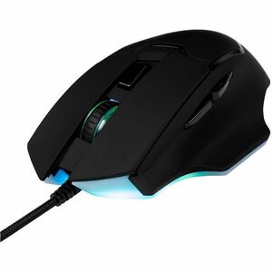 Vorago MO-504 Ratón de juego - USB - Óptico - 6 Botón(es) - Negro - Cable - 6400 dpi