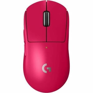 Logitech G PRO X Superlight 2 游戏鼠标 - USB 2.0 - 光学 - 5 按钮 - 粉 - 无线 - 可充电 - 32000 dpi