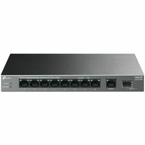 TP-Link LS1210GP 9 Ports Manageable Ethernet Switch - Gigabit Ethernet - 10/100/1000Base-T, 1000Base-X - 2 Layer Supported
