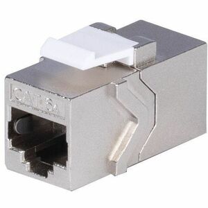 LINDY Netzwerkadapter - 1 - Golden, Nickel Anschluss - Golden Kontakt - Metallic