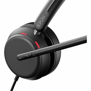 EPOS IMPACT 860 Headset - Microsoft Teams Certification - Stereo - USB Type C - Wired - On-ear, Over-the-head - Binaural -