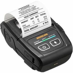 Bixolon SPP-C200 Delivery, Retail, Customer Service Center, Ticketing, Mobile Direct Thermal Printer - Monochrome - Portab