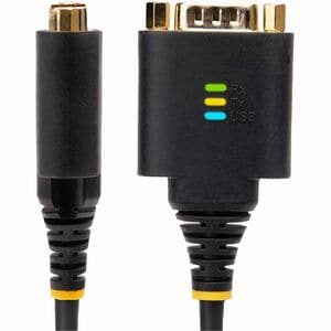 StarTech.com 60.96 cm Serial/USB Data Transfer Cable - 1 - Cable for Desktop Computer, Notebook, Peripheral Device, Monito
