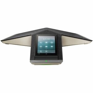 Poly Trio C60 ID estação conferência - Wi-Fi - Tabletop - Preto - Compatível com TAA - 3 x Total Line - VoIP - 12.7 cm (5"