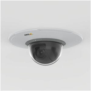 AXIS AXIS M5526-E 4 Megapixel Indoor/Outdoor Network Camera - Color - Dome - White - H.264, H.265, Motion JPEG, Zipstream,