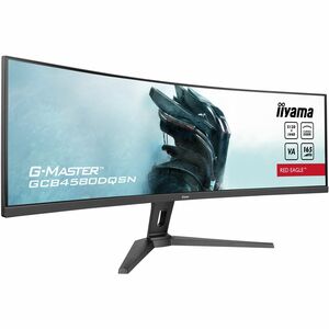 Moniteur LED de jeu iiyama G-MASTER Red Eagle Curved GCB4580DQSN-B1 45" Class Dual Quad HD (DQHD) Écran incurvé - 32:9 - N