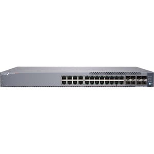 Juniper EX4100-F EX4100-F-24P 24 Ports Manageable Ethernet Switch - Gigabit Ethernet, 10 Gigabit Ethernet - 10/100/1000Bas