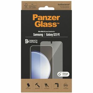 PanzerGlass Screen Protector for Galaxy S23 FE - For AMOLED Smartphone - Shock Resistant, Drop Resistant, Scratch Resistan