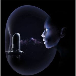 SteelSeries Alias Wired Condenser, Noise Cancelling Microphone for Live Streaming, Gaming, Studio - Black - 50 Hz to 20 kH