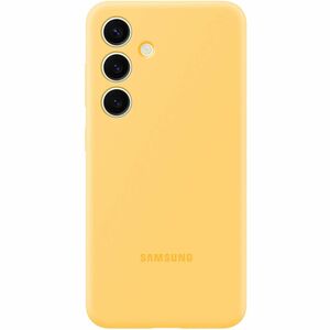 Samsung Case for Samsung Galaxy S24 Smartphone - Yellow - 1 - Damage Resistant, Scratch Resistant - Silicone