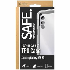 Safe Case for Samsung Galaxy A25 5G Smartphone - Transparent - 1 Pack - Shock Resistant, Scratch Resistant, Bump Resistant