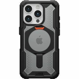Urban Armor Gear Plasma XTE Case for Apple iPhone 15 Pro Smartphone - Black/Orange - Drop Resistant, Impact Resistant, Scr