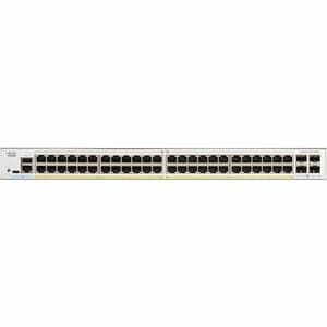 Cisco Catalyst 1200 C1200-48P-4G 48 Ports Manageable Ethernet Switch - Gigabit Ethernet - 10/100/1000Base-T, 1000Base-X - 