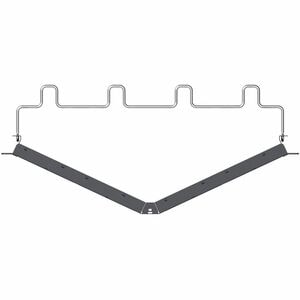 CommScope 24 Port(s) Modular Patch Panel - Black - 1U High - 19" Wide