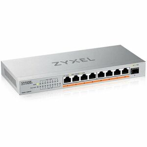 Zyxel 8-Port 2.5Gb MultiGig PoE Ethernet POE++ (60W) Switch | 5 x 100/1G/2.5G Ports + 1 x 10G SFP+ | 8 x PoE Port | 100W B