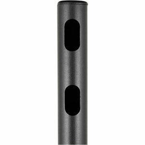 ProInstall Mounting Pole for Floor Stand Base, Mounting Collar, Screen Mount, A/V Shelf - Black