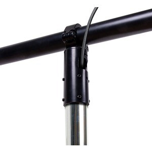 B-Tech System 2 BT7825 Clamp Mount for Truss, Pole - Black - 140 kg Load Capacity - Zinc