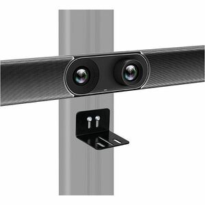 ProInstall Mounting Plate for Video Bar, Video Conferencing Camera - Black - 4 kg Load Capacity - Steel