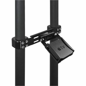 B-Tech System 2 Mounting Adapter for TV Mount, A/V Shelf, Mounting Collar - Black - 4 kg Load Capacity