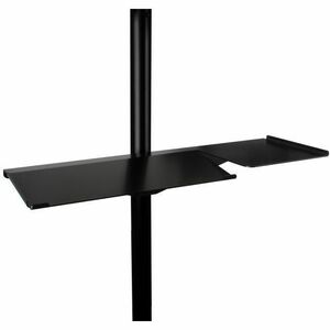 ProInstall Shelf - 4 kg Weight Capacity - Steel - Black - Powder Coated, Durable, Wall Mountable
