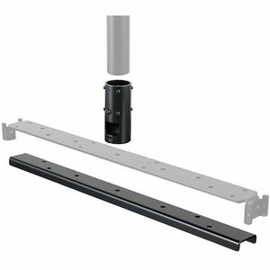 ProInstall System 2 Mounting Adapter for Digital Signage Display, Ceiling Mount, Pole - Black - 50 kg Load Capacity