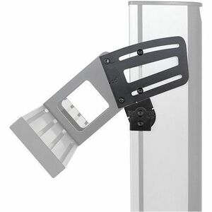 B-Tech System X Mounting Plate for Mounting Rail, Pole, Mounting Column - Black - 50 kg Load Capacity - 1 / Pack