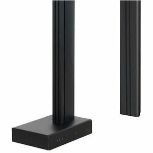 B-Tech System X Base - 150 kg Weight Capacity - 261.6 mm Width x 830.6 mm Depth x 88.9 mm Height - Black - Retractable, Lo