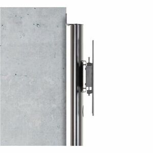 B-Tech Mounting Plate for Video Wall, A/V Equipment - Black - 70 kg Load Capacity - Steel