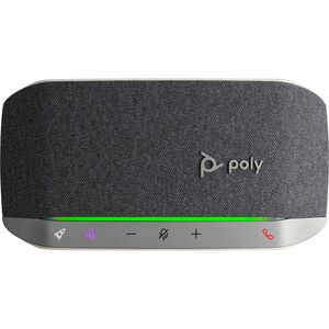 Poly Sync 20-M 有线 免提电话 - Microsoft Teams - 黑 - 3 麦克风 - 40mm 扬声器