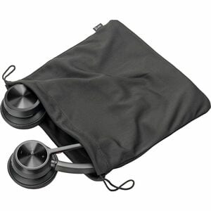 Poly Voyager 4300 UC 4320-M Wired/Wireless Over-the-head, On-ear Stereo Headset - Black - Google Assistant, Siri - Binaura