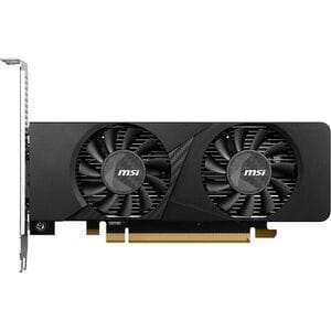 MSI NVIDIA GeForce RTX 3050 Graphic Card - 6 GB GDDR6 - Low-profile - 7680 x 4320 - 1.49 GHz Boost Clock - 96 bit Bus Widt
