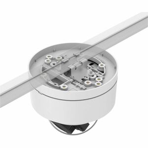 Hanwha SBP-140CMT Ceiling Mount for Surveillance Camera - Signal White - 5.51 lb Load Capacity - Polycarbonate, Aluminum