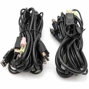 Digitus KVM-Switchbox - 2 Computer - 1 Lokaler Benutzer(n) - 4K - 3840 x 2160 - 5 x USB - USB 2.0 - 3 x DisplayPort - Desktop