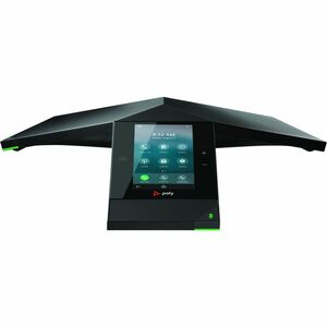 Poly Trio ID estação conferência - Preto - Compatível com TAA - VoIP - 12.7 cm (5") LCD - 2 x Rede (RJ-45) - PoE Ports