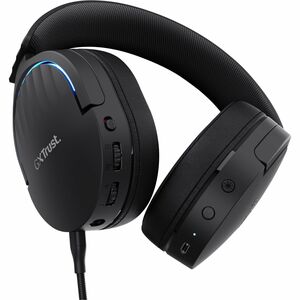 Trust Gaming Fayzo Kabel/Kabellos Über das Ohr Stereo Gaming Headset - Schwarz - Binaural - Geschlossen - 20 Hz bis 20 kHz